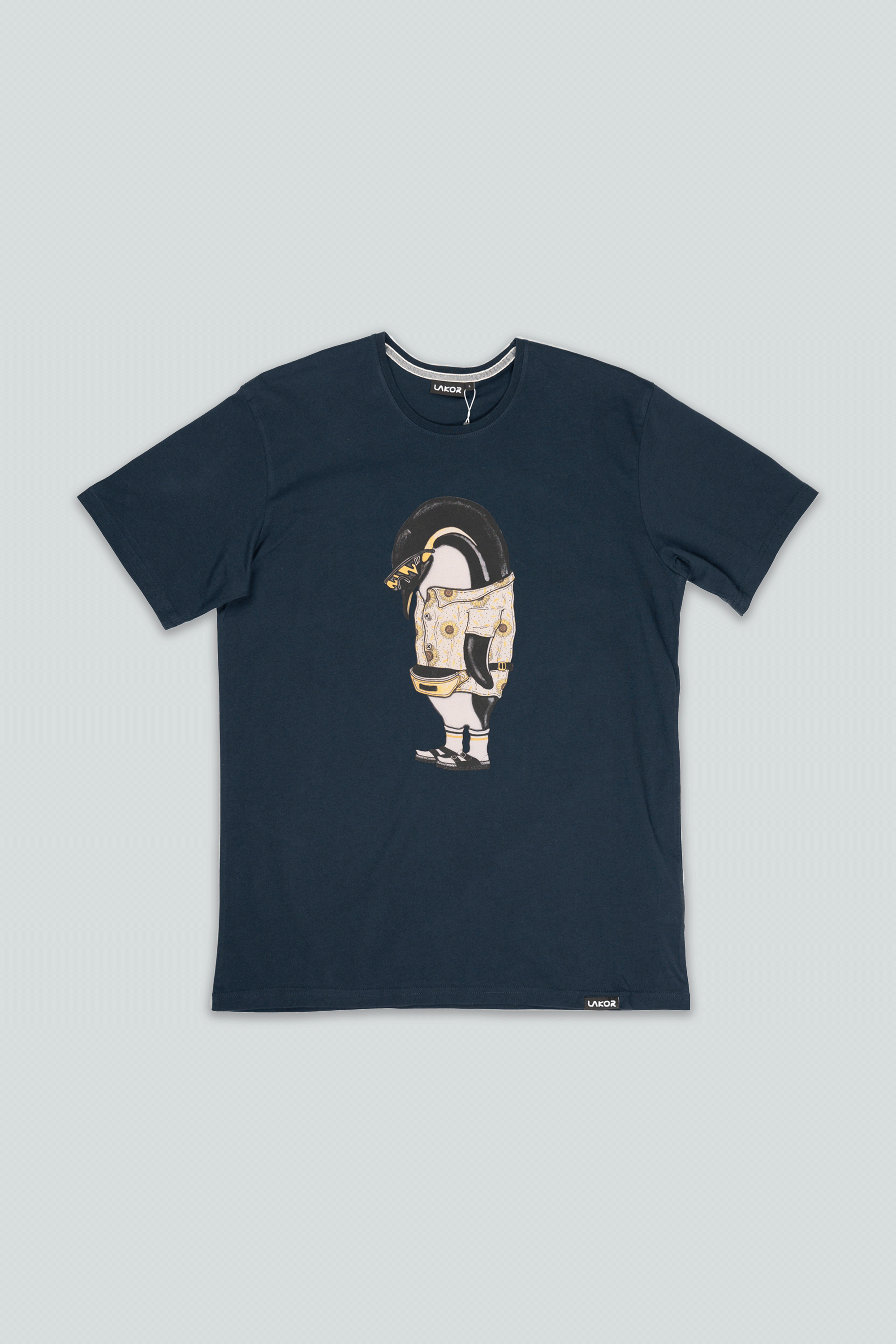 Pilgrim Penguin T-shirt (Blueberry)