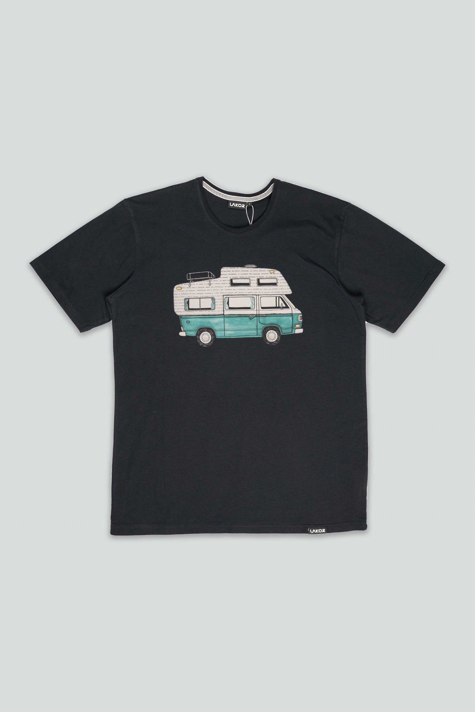 Forest Camper T-shirt (Moonless Night)