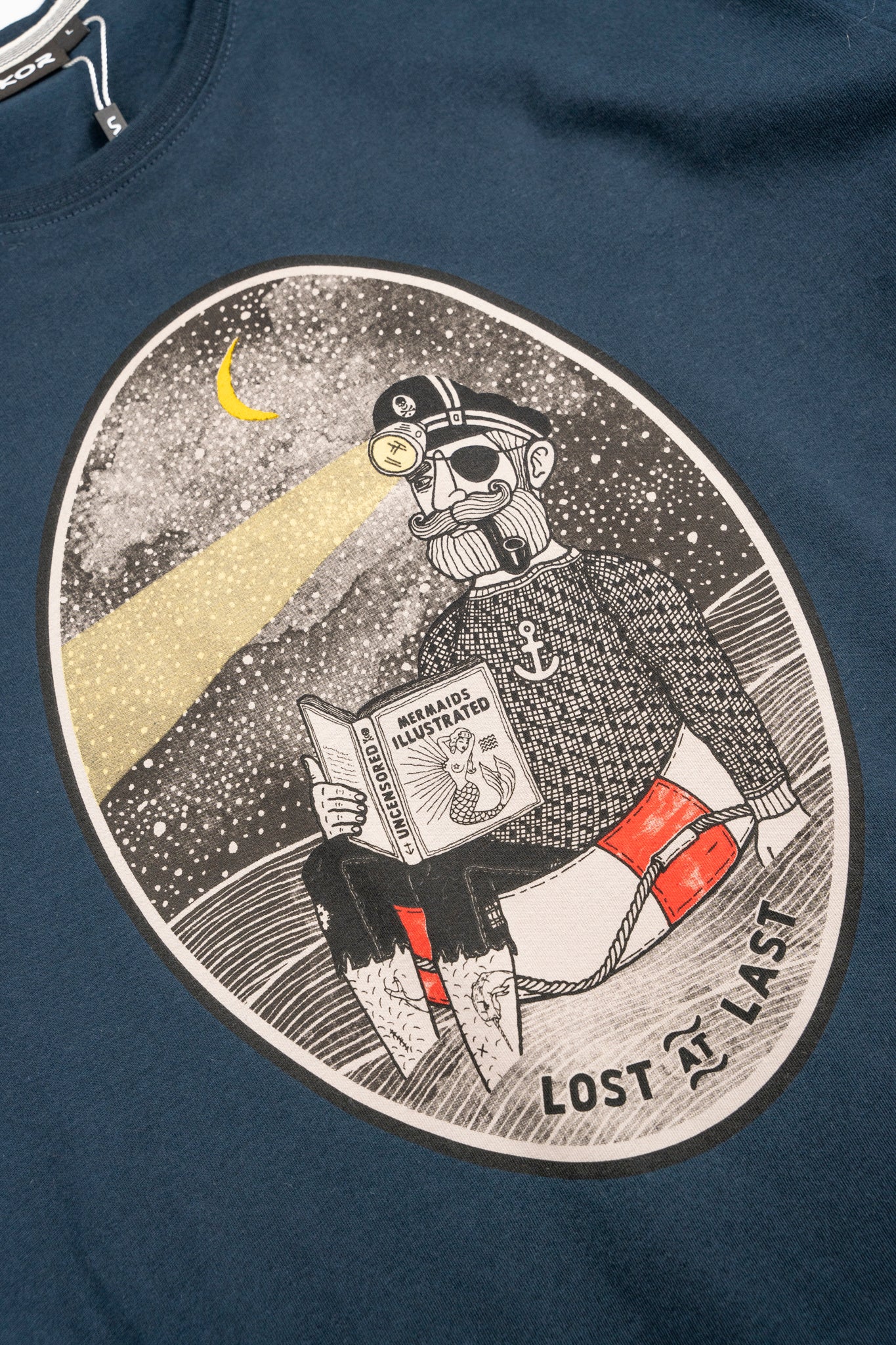 Lost at Last T-shirt (Blueberry)