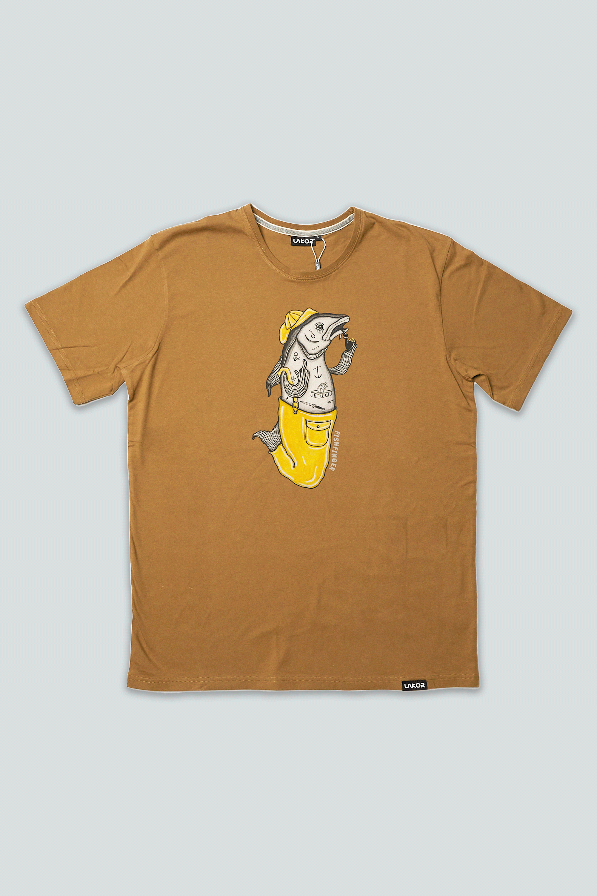 Fishfinger T-shirt (Rubber)