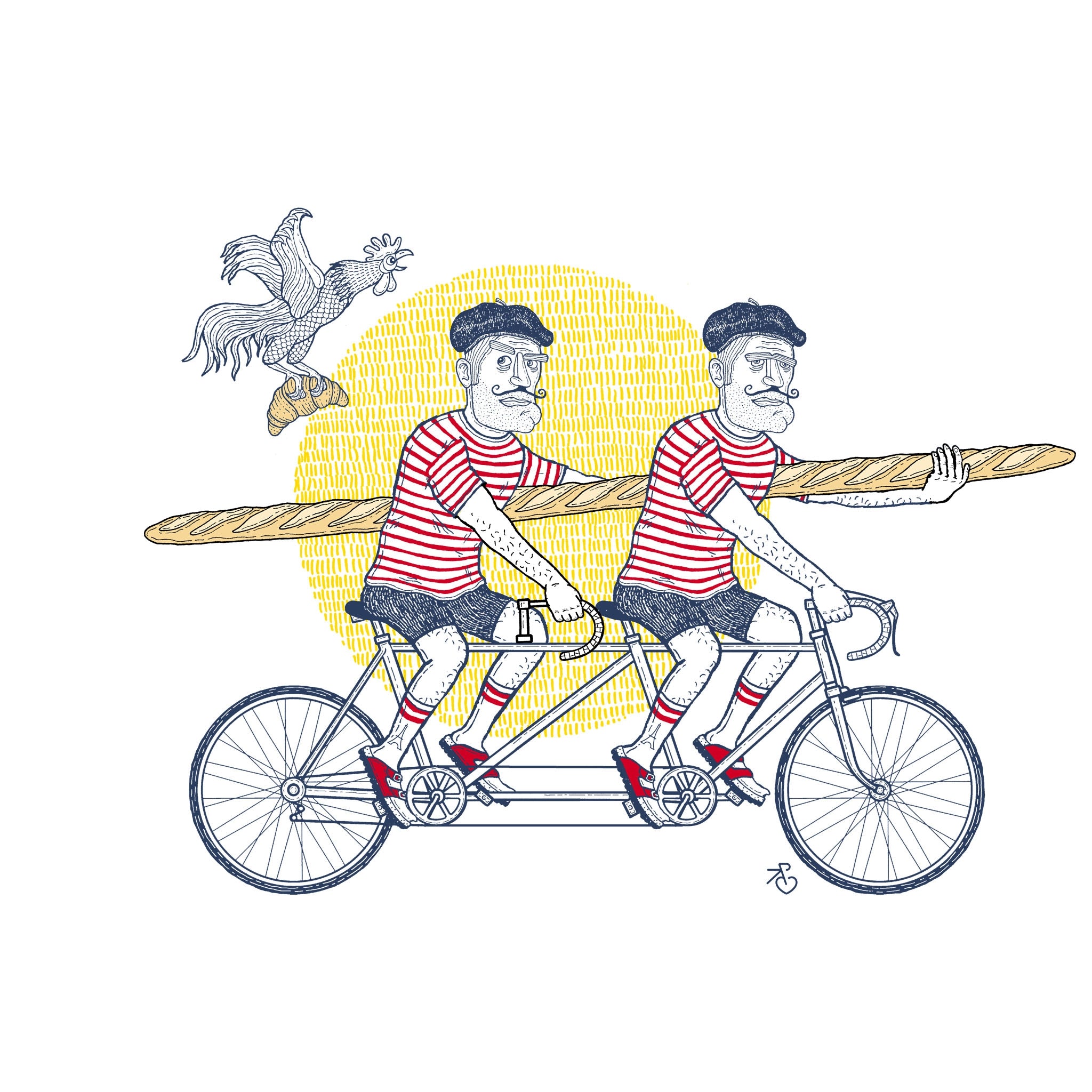 Social Cyclist T-shirt (Forudbestilling)