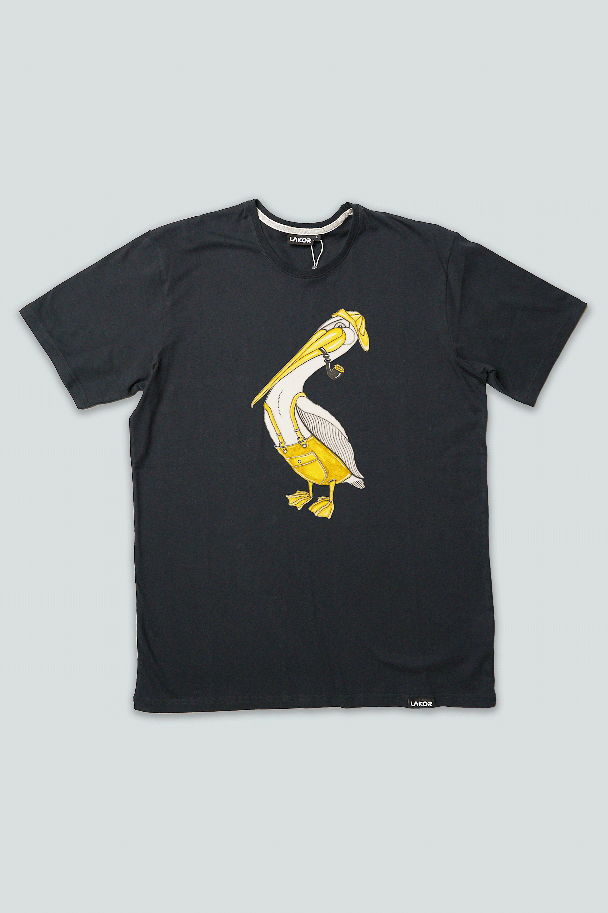 Pier Pelican T-shirt (Moonless Night)