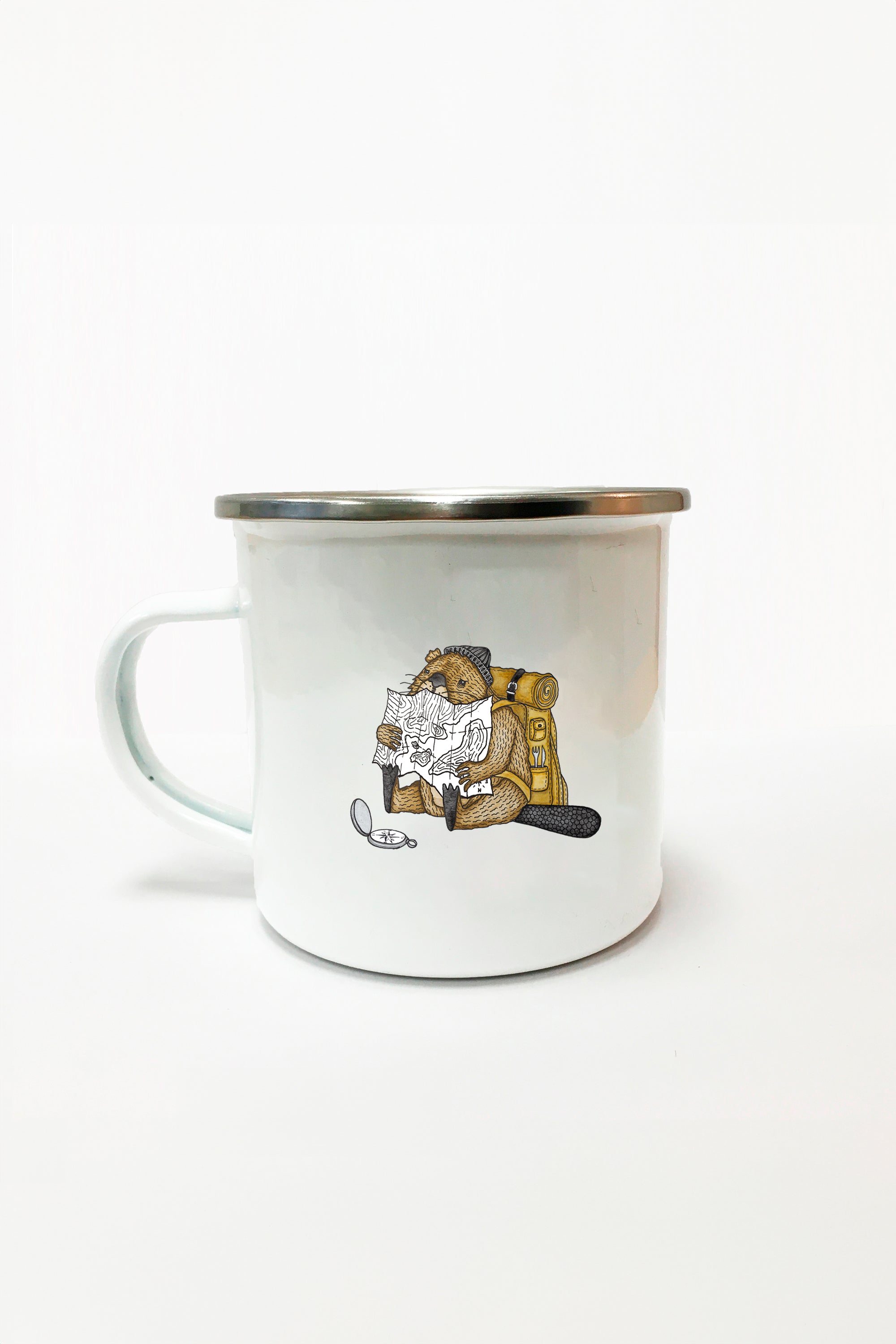 Rodents Roadmap Emaille Tasse